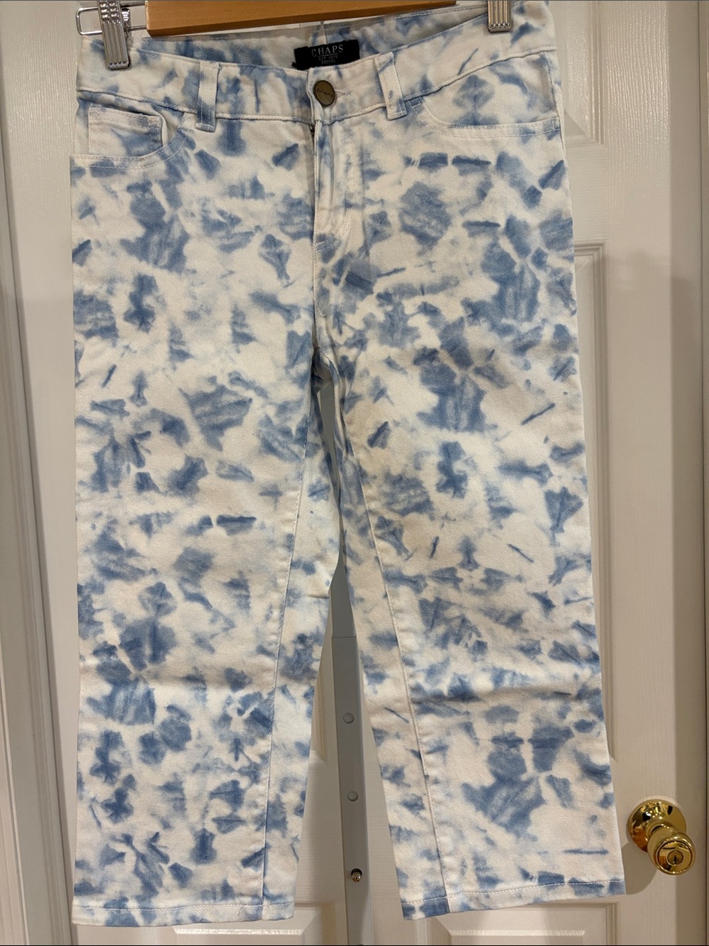 NWOT Chaps denim Capri Jeans size 2P